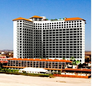 Rosarito Beach Hotel grounds